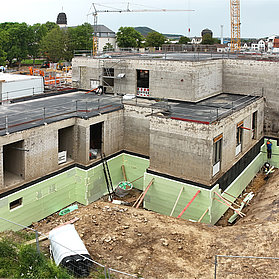 Kurpark Bad Neuenahr im Stadtteil Bad Neuenahr im Bau – modernes Projekt für Parkanlagen im Ahrtal.