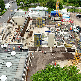 Kurpark Bad Neuenahr im Stadtteil Bad Neuenahr im Bau – Modernisierung der Parkanlagen im Ahrtal.