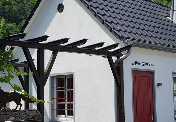 Backhaus Walporzheim – fertiggestelltes Kultur- und Freizeitgebäude im historischen Stadtteil Walporzheim im Ahrtal.