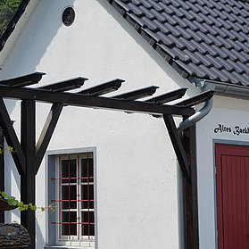 Backhaus Walporzheim – fertiggestelltes Kultur- und Freizeitgebäude im historischen Stadtteil Walporzheim im Ahrtal.