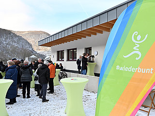 Eröffnungsveranstaltung am Sportheim