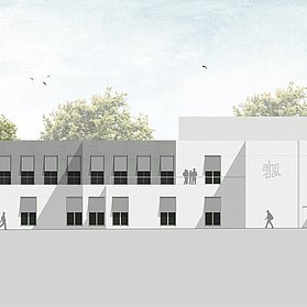 Moderne Kurpark-Terrasse in Bad Neuenahr-Ahrweiler: Kultur, Bildung und Freizeit im Ahrtal erleben.