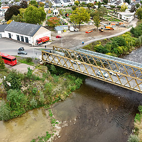 Ahrtorbrücke in Planung im Stadtteil Ahrweiler: Neue Brücke über die Ahr verbindet Verkehr und Natur im Ahrtal.