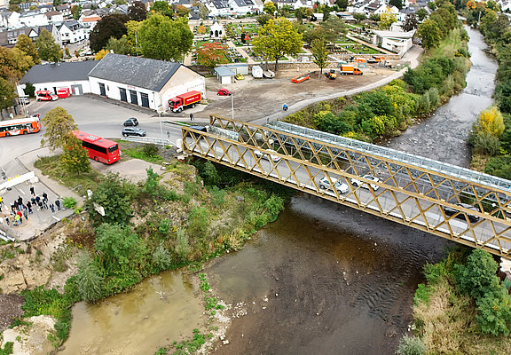 Ahrtorbrücke in Planung im Stadtteil Ahrweiler: Neue Brücke über die Ahr verbindet Verkehr und Natur im Ahrtal.