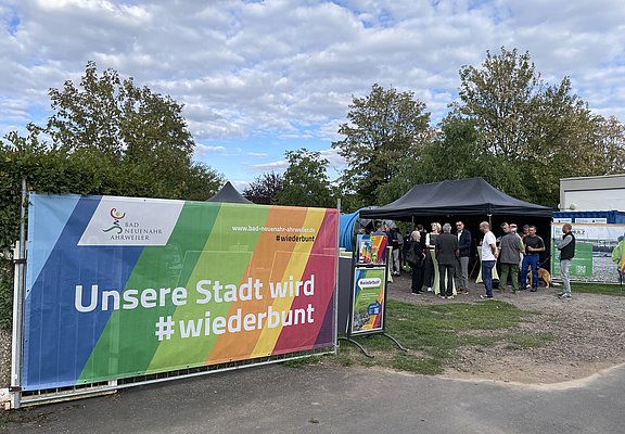 Im Bau: Wasserwerk Walporzheimer Straße in Bad Neuenahr-Ahrweiler – städtisches Projekt für nachhaltige Wasserversorgung.